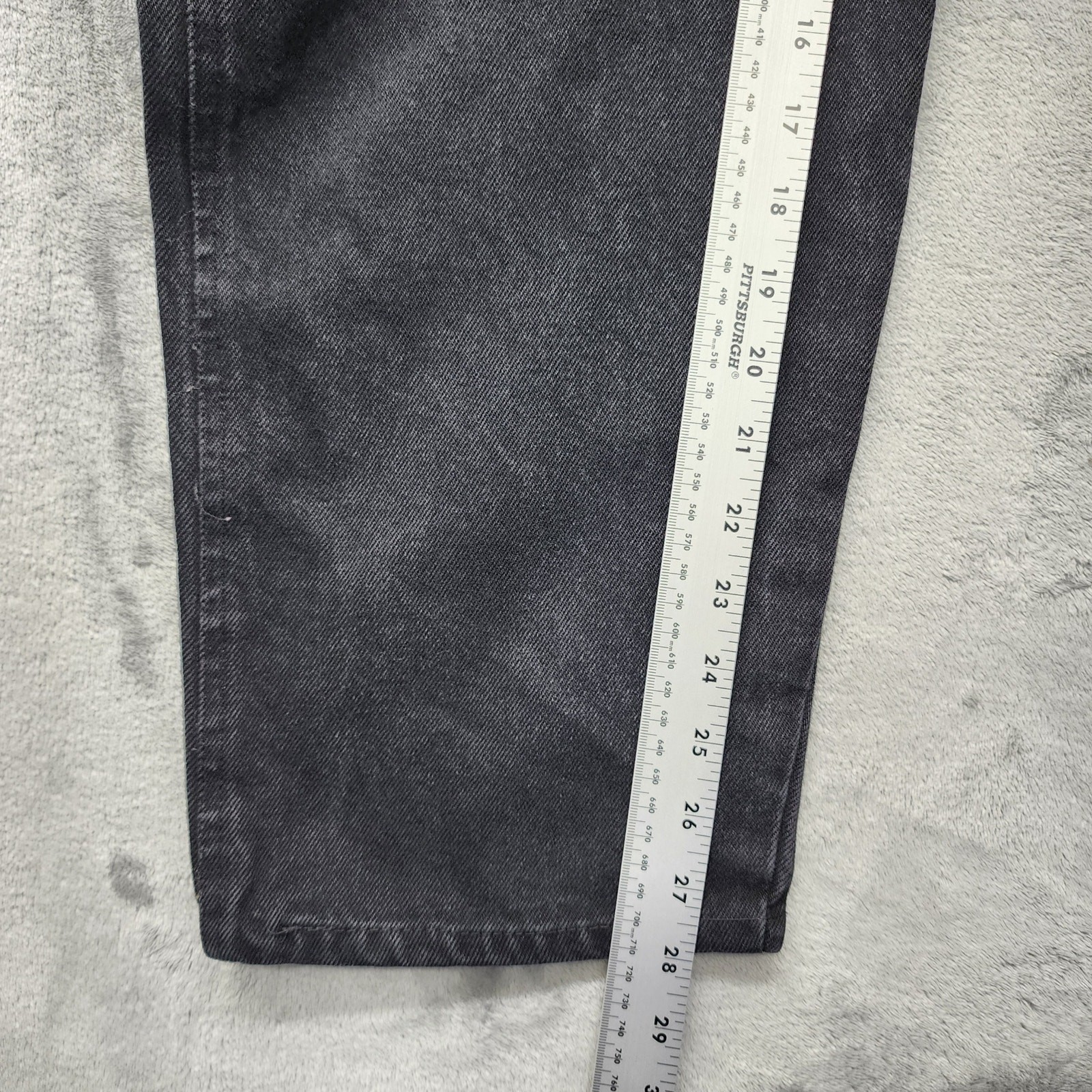 Vintage Kris Evers Overalls Womens 11 Juniors Black Denim Bib Suspender Slim Leg