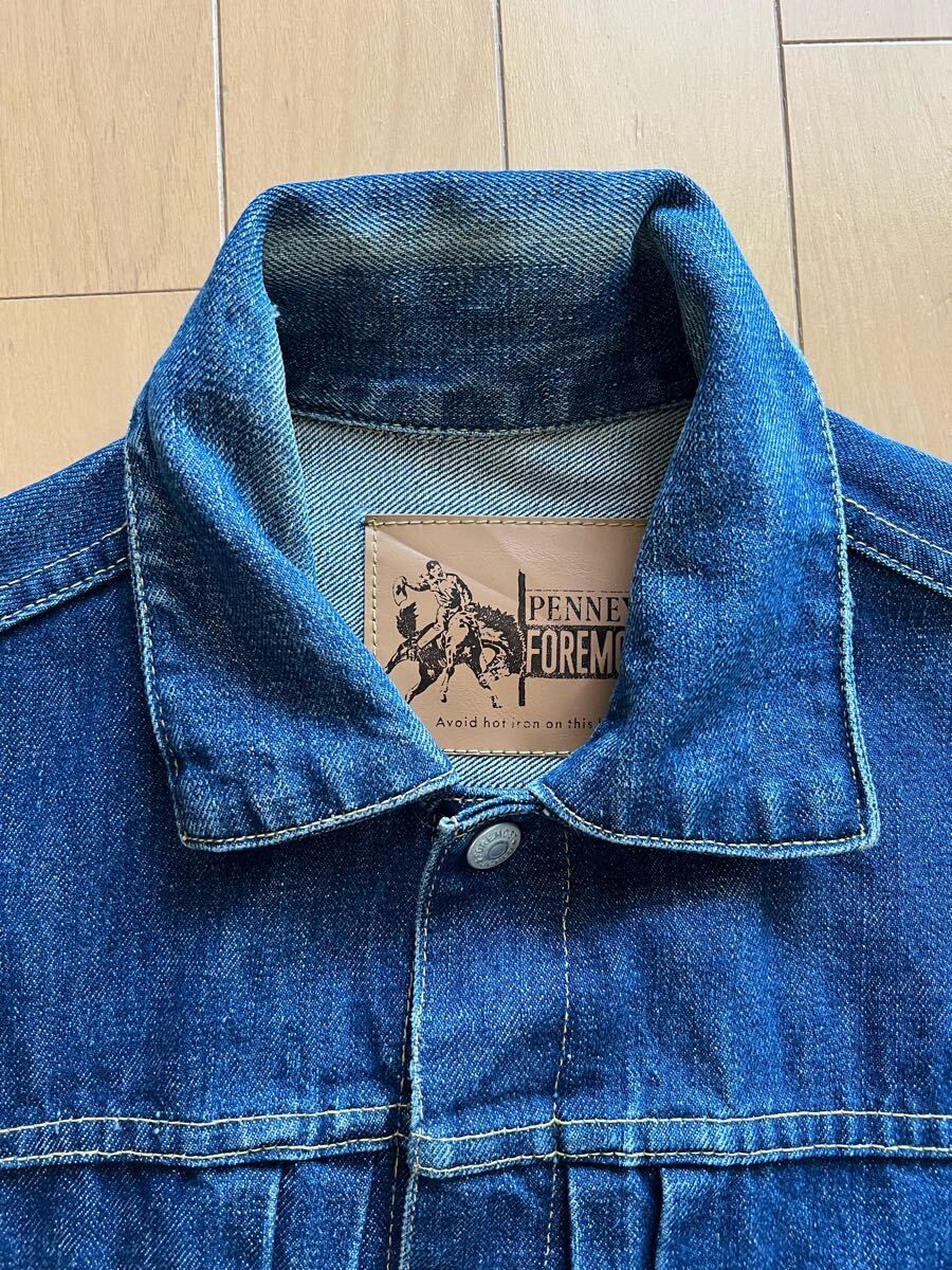 Vintage 1950’s J.C. Penney Foremost 1st Denim Jacket Sizes 40-42 Indigo