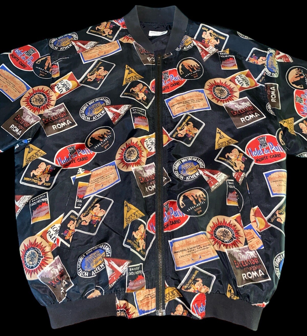 Vintage 90’s Women’s MEDIUM Robert Stock Limited “French Hotels” Jacket