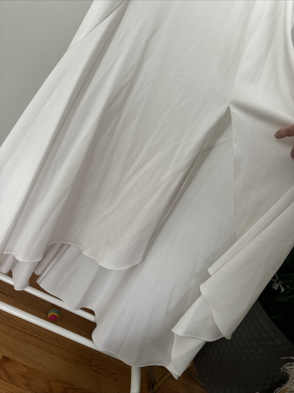 Vintage Lilli Diamond White Slip Party Dress – Trumpet Flounce