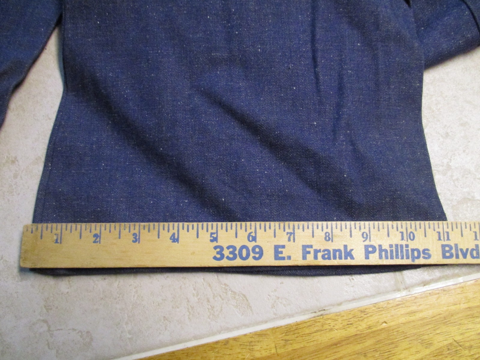 VTG NWT Deadstock Gaslight Womens Jeans 28 34 USA Bell Bottom Disco Blue Hippy