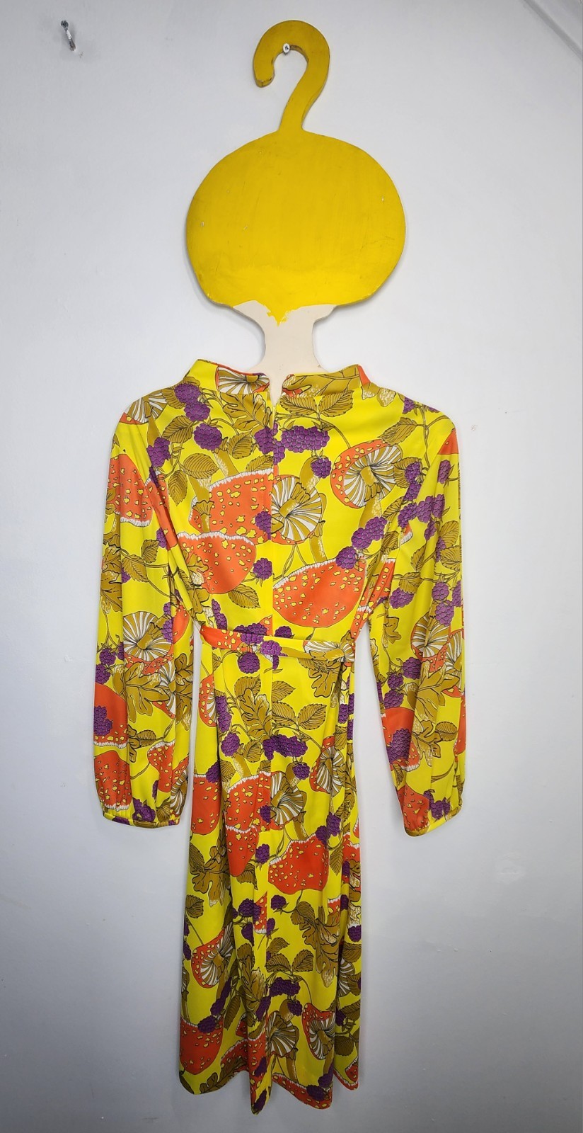 Mushroom Betty Hartford Dress 1960’s True Vintage Hippie Twiggy Mod 60’s Clothes