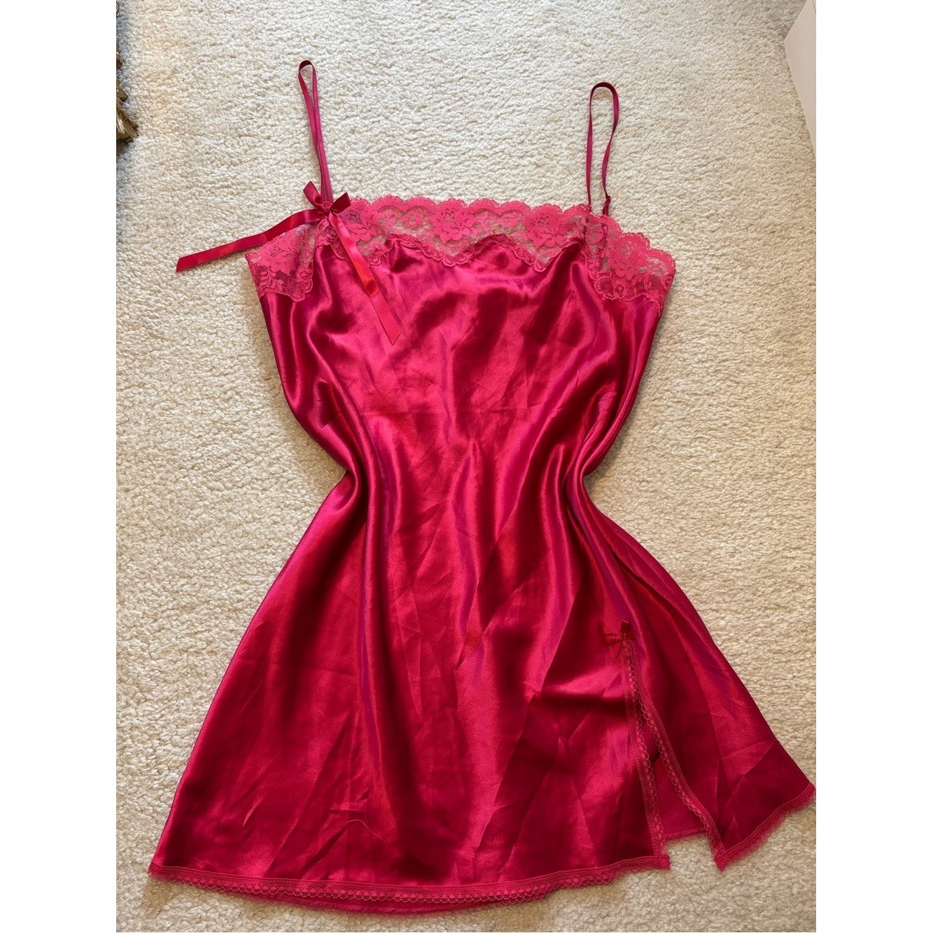 Victoria’s Secret Vintage Red Slip Dress