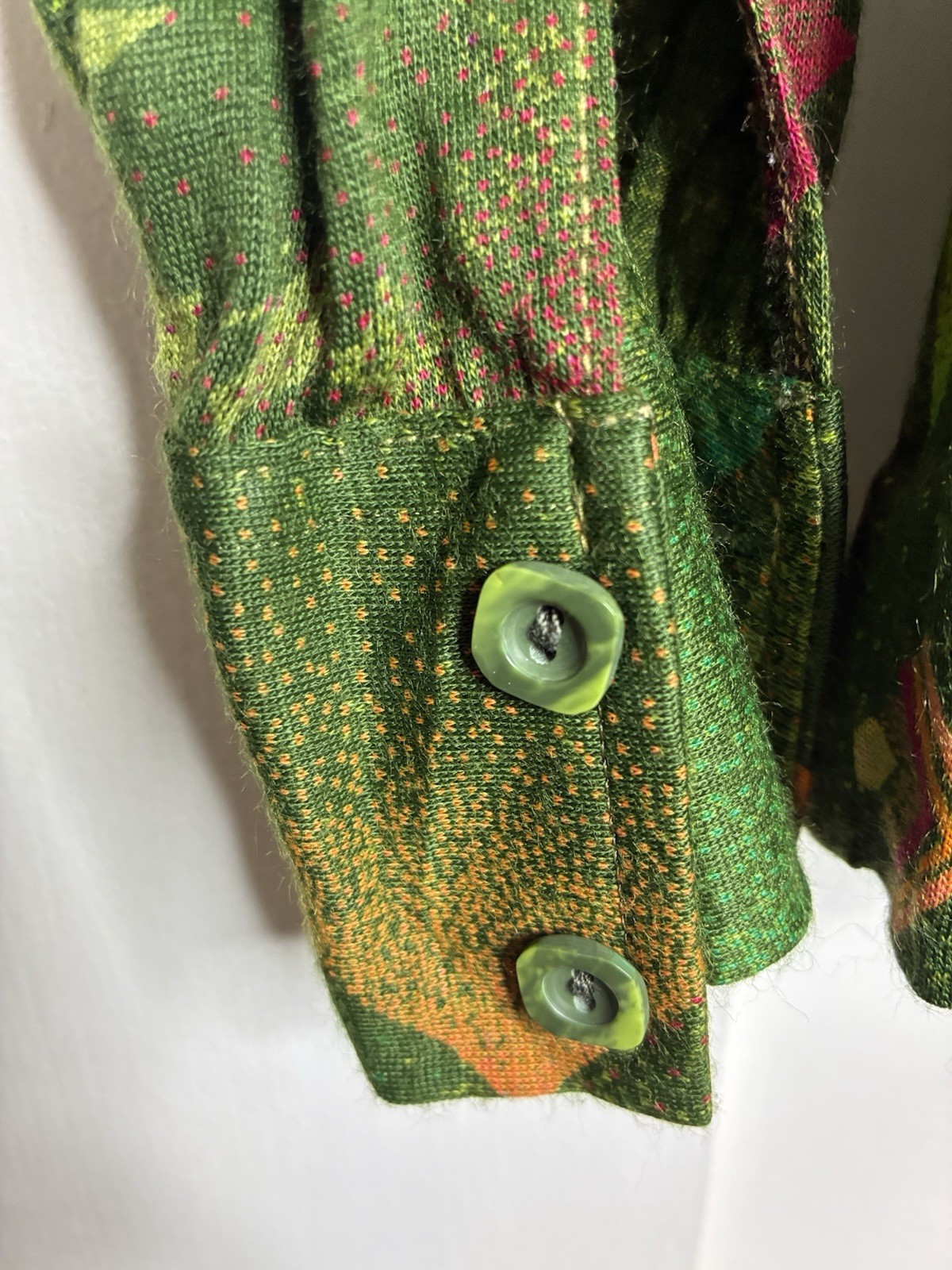 Vintage 1970’s Adrienne Lemaux Pullover Blouse Made In France US Women’s Size 8