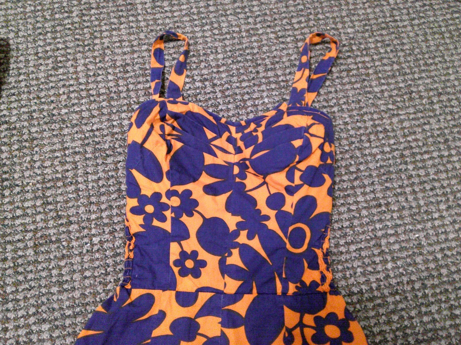 Vtg 40s THE KAHALA Hawaii PIN UP Swimsuit Bathing Suit Convertible Halter S RARE