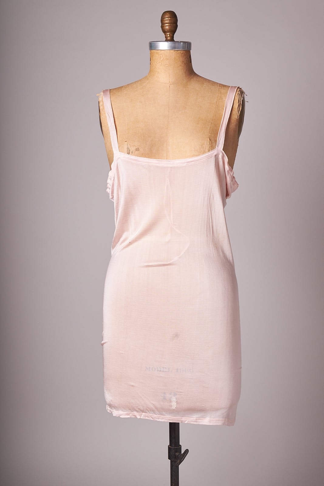 1930s Carters Pink Slip Dress Night Shirt Dress Grunge Style
