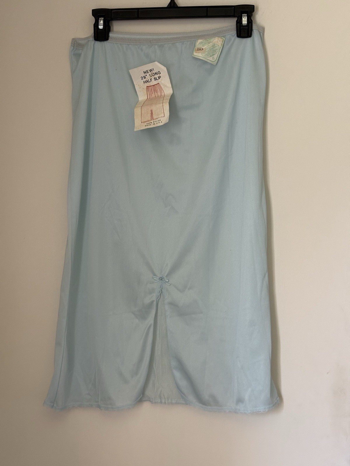 Tri-Lobal Blue Vtg 1/2 Slip 7L 29” NWT