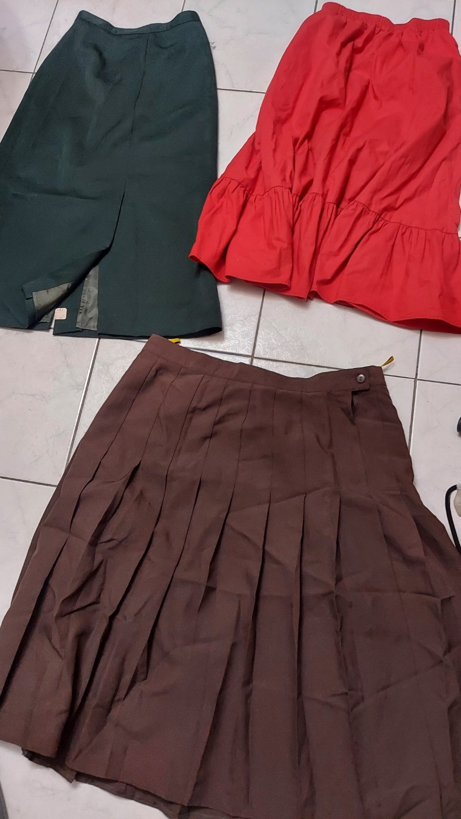Lot of Vintage Women’s Skirts Modest 80’s Assorted Sizes Long Midi Y2k
