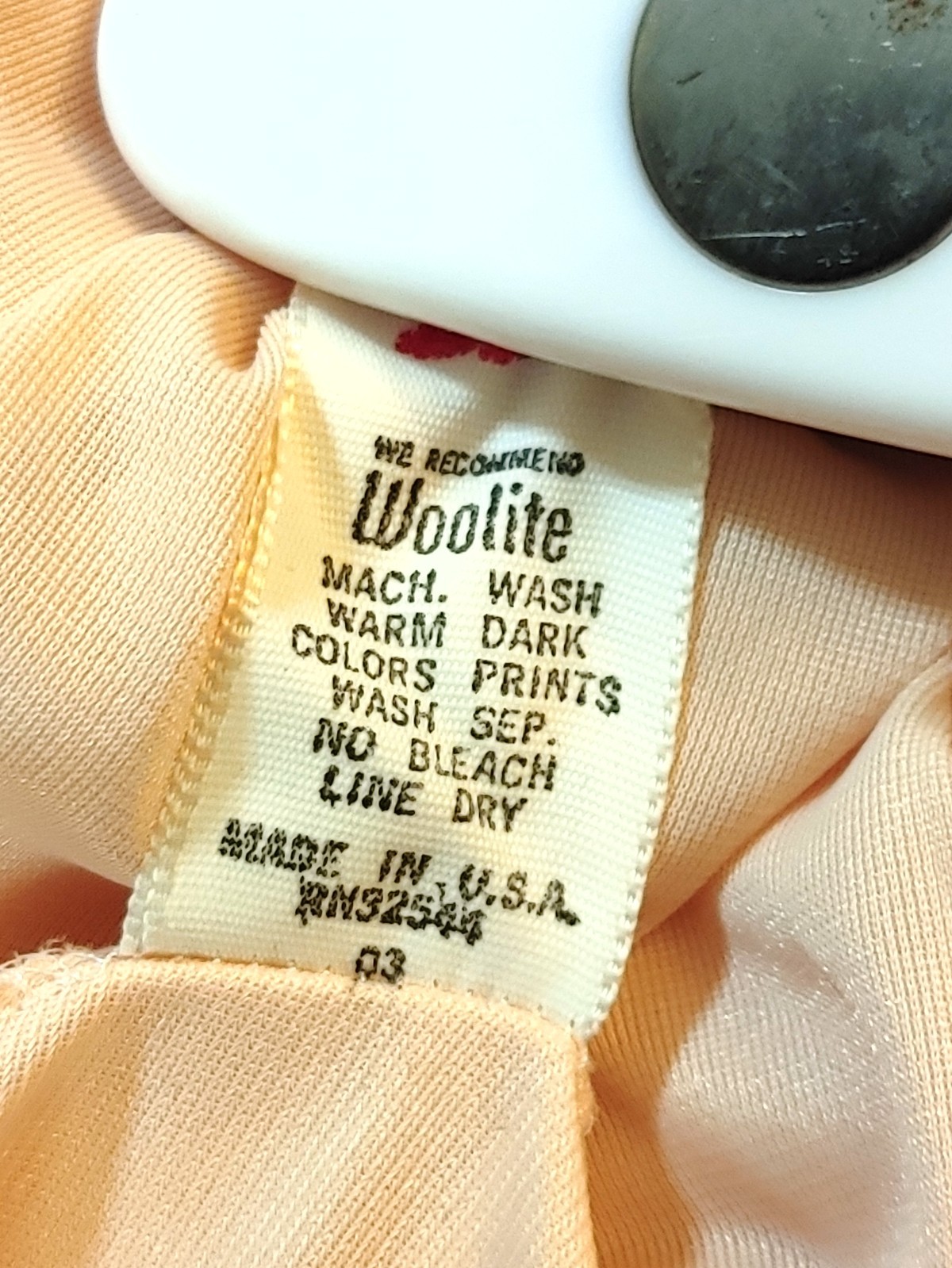 Vintage Formfit Rogers Half Slip Nylon Cream White Double Slit sz 6-8 Pet USA