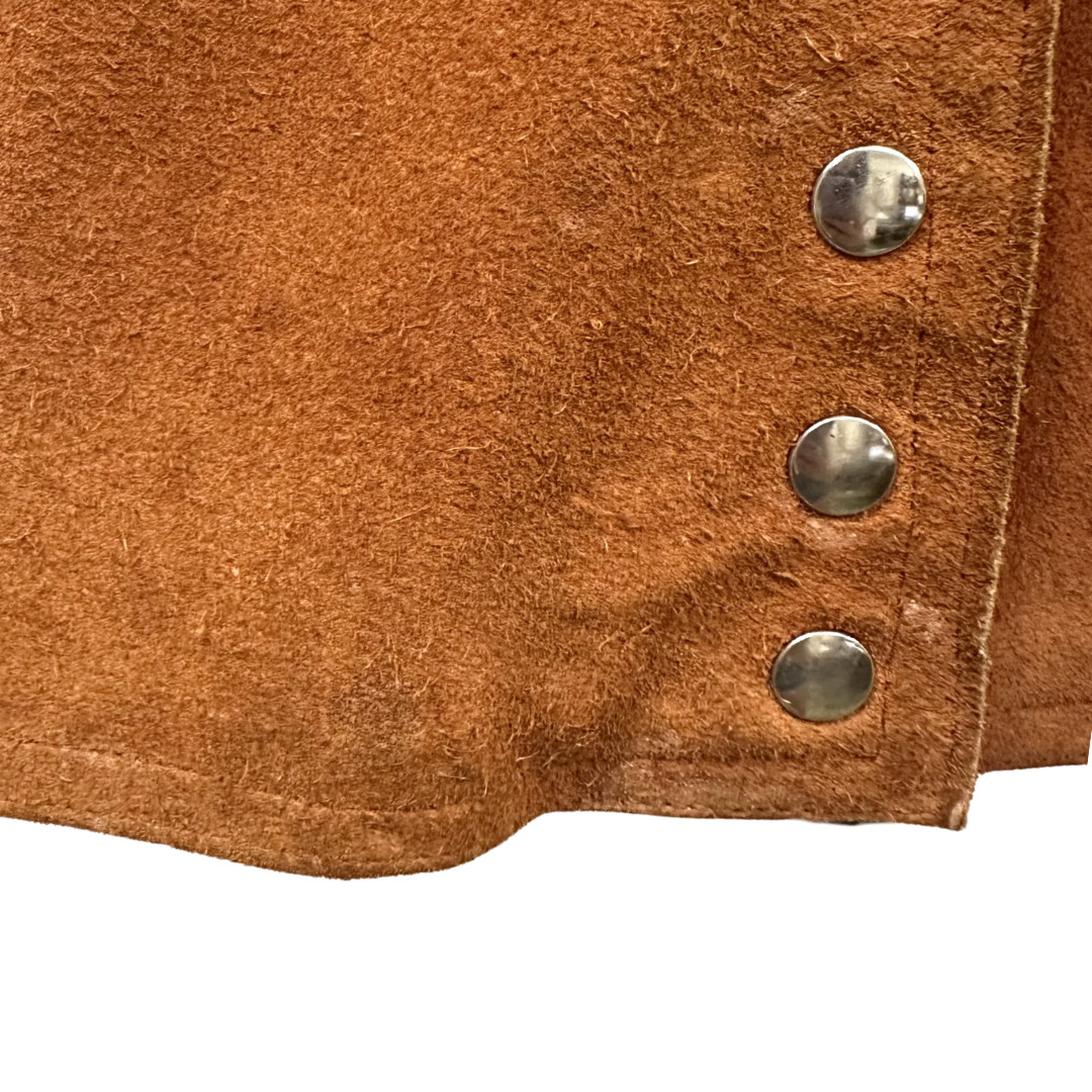 Vintage 1960s Gassy Jack Suede Embroidered Snap Up Jacket