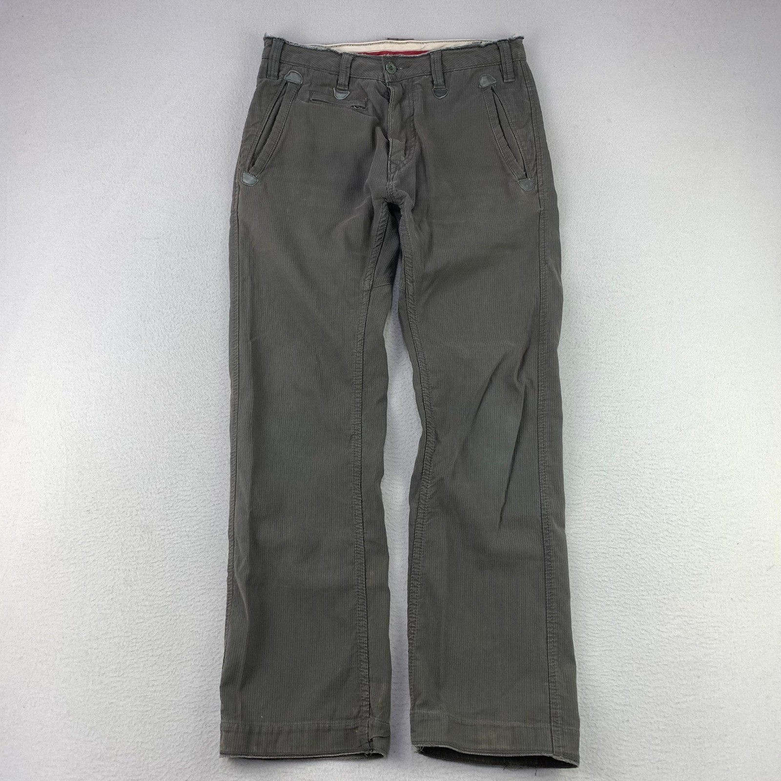 Vintage Diesel Bootcut Pants Womens 28 Moscowboy Low Rise Cotton Casual Y2K