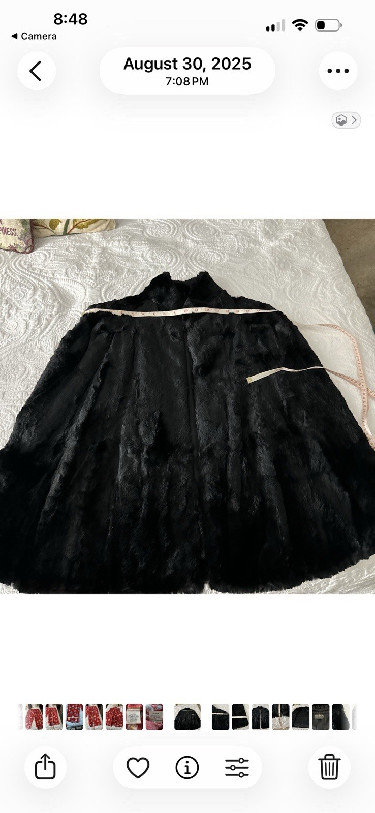Antique Fur cape /1920s / Good Condition for Age See Photos