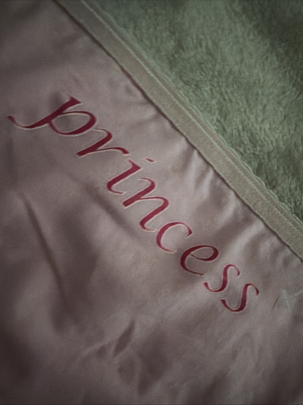 Vtg Y2K Panties No Boundaries Cotton Spandex Bikini Pink Princess Print NWT 9