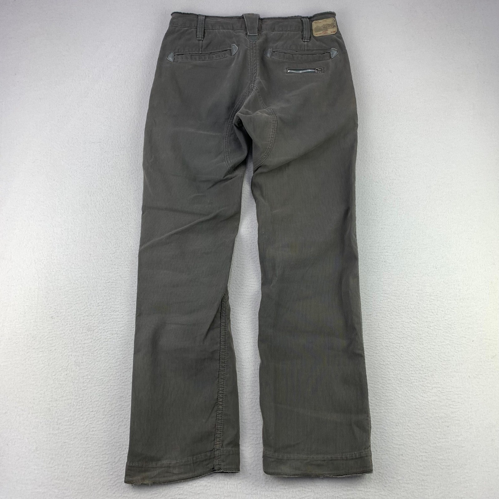 Vintage Diesel Bootcut Pants Womens 28 Moscowboy Low Rise Cotton Casual Y2K