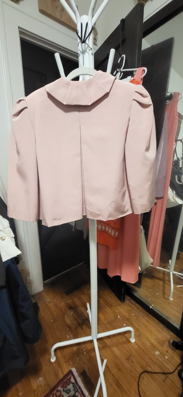 Vintage Morton Myles for the Warrens Dusty Pink Elegant / Fancy Short Jacket S/M