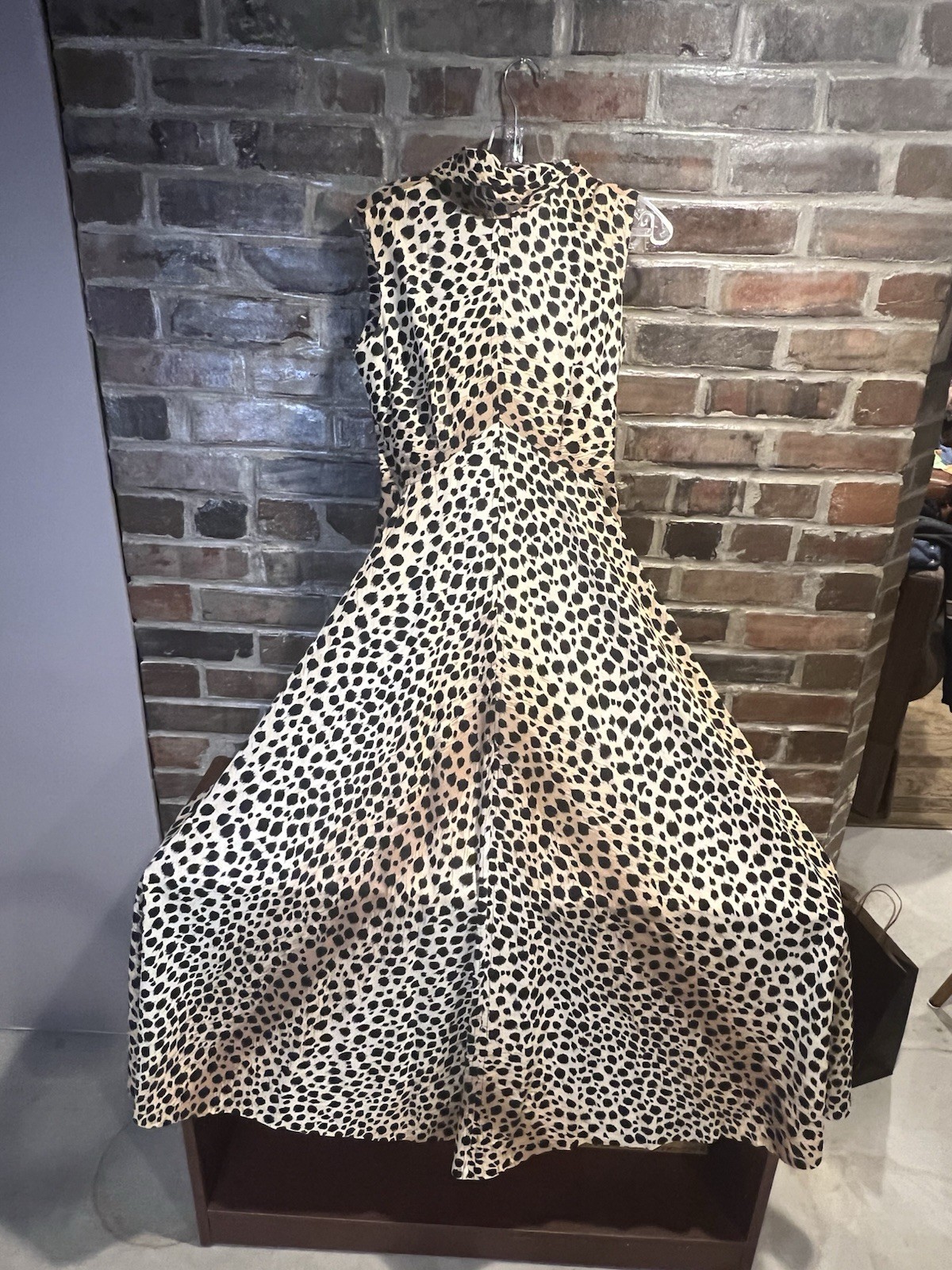 Vintage Women’s Leopard Print Dress Size 11/12
