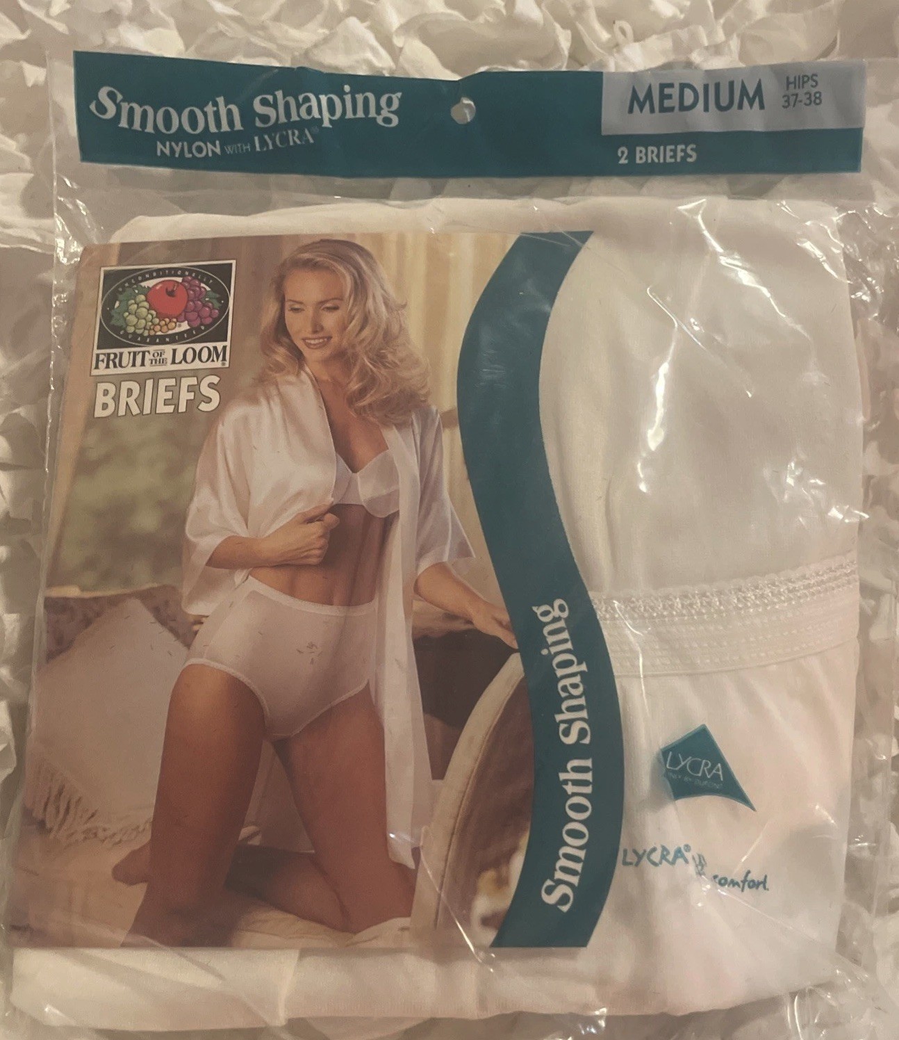 Vintage Fruit of the Loom “Smooth Shaping 2 Pack manufactured in the late 1990s
