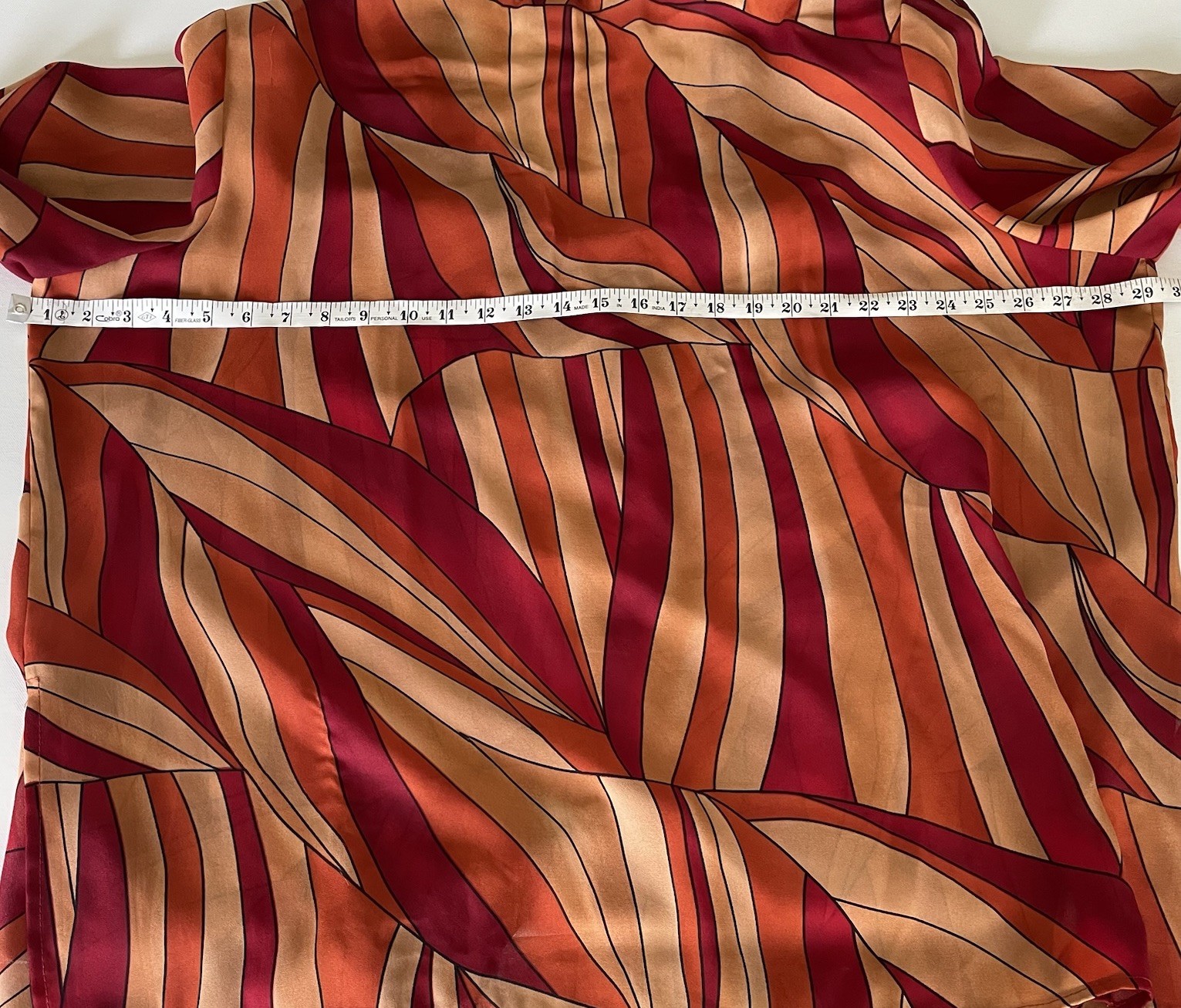 Vintage 80s! Giorgio Fiorlini Women’s Plus Size 24 Hippie Groovy 2pc Skirt Set