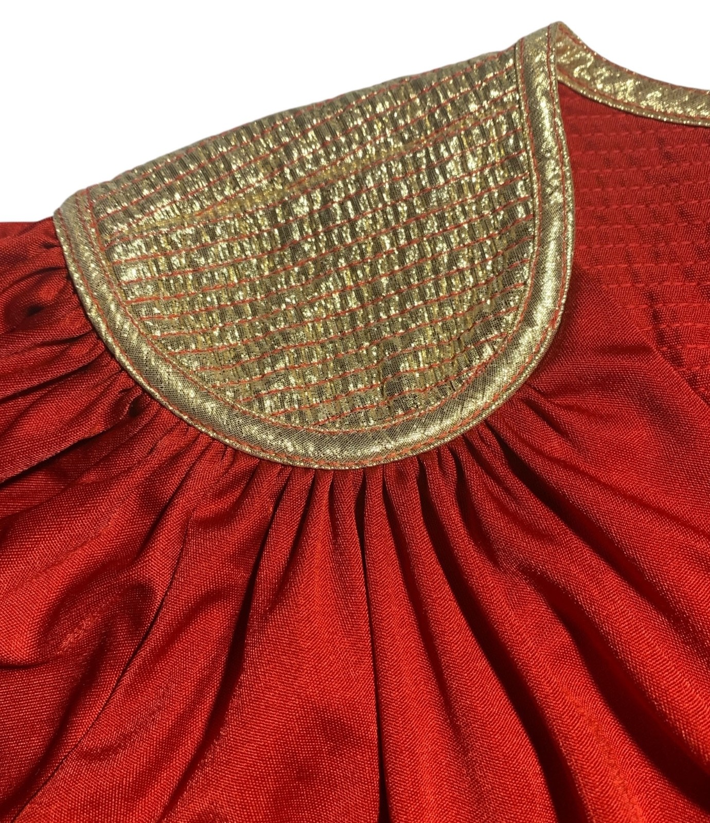 BILL TICE Vintage 70s/80s Women’s Glam Disco Era Lipstick Red Jersey Column M/L