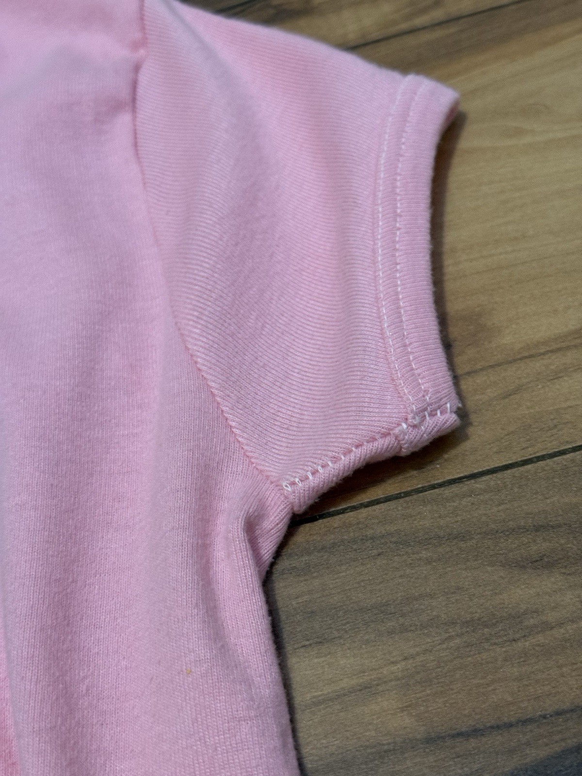 Vtg 70s Baby Doll TShirt Pink The Amazing Spiderman XS Single Stitch Polycotton