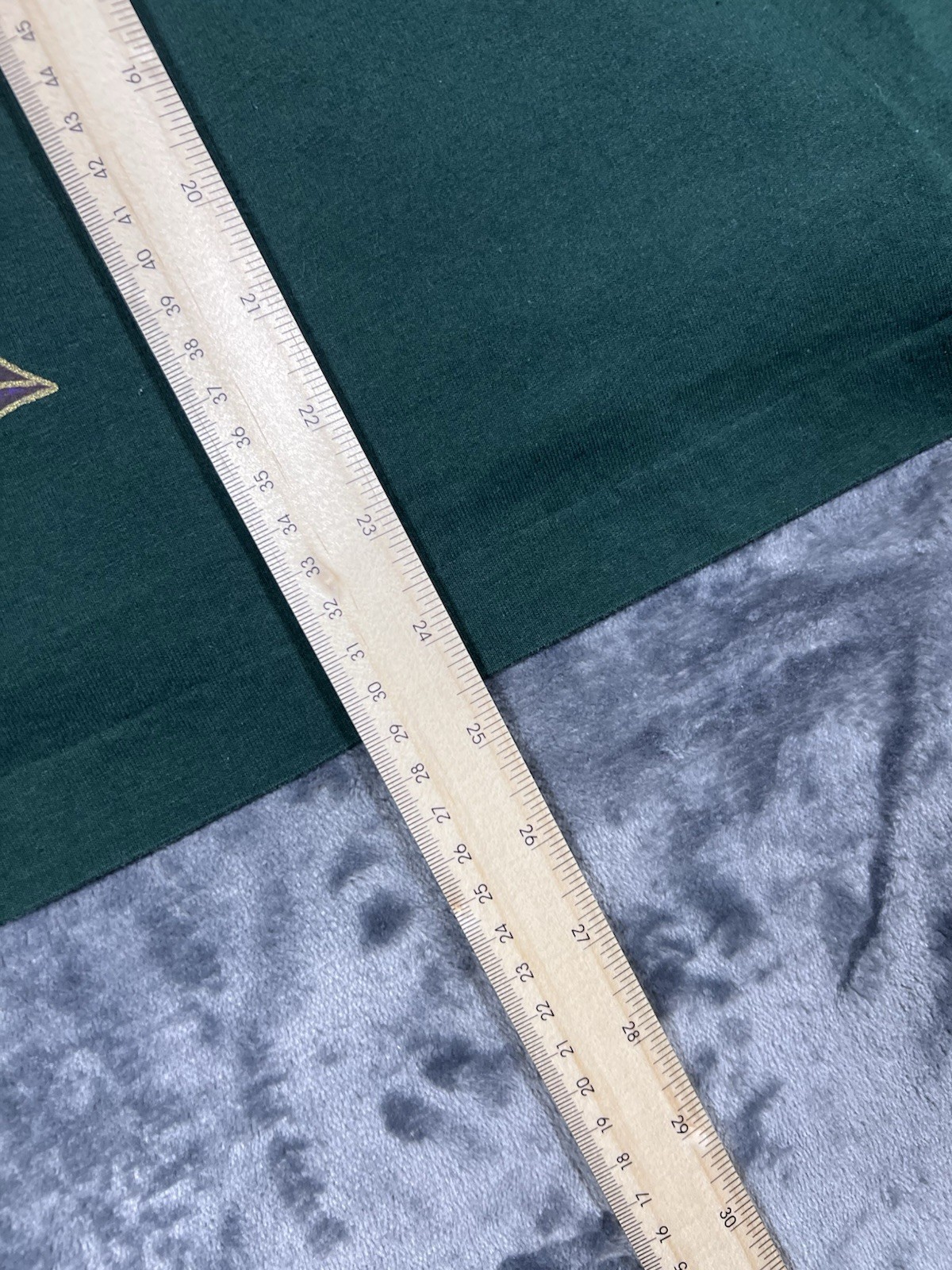 Vintage 90s Made In USA Women’s Floral Dark Green Long Sleeve Shirt