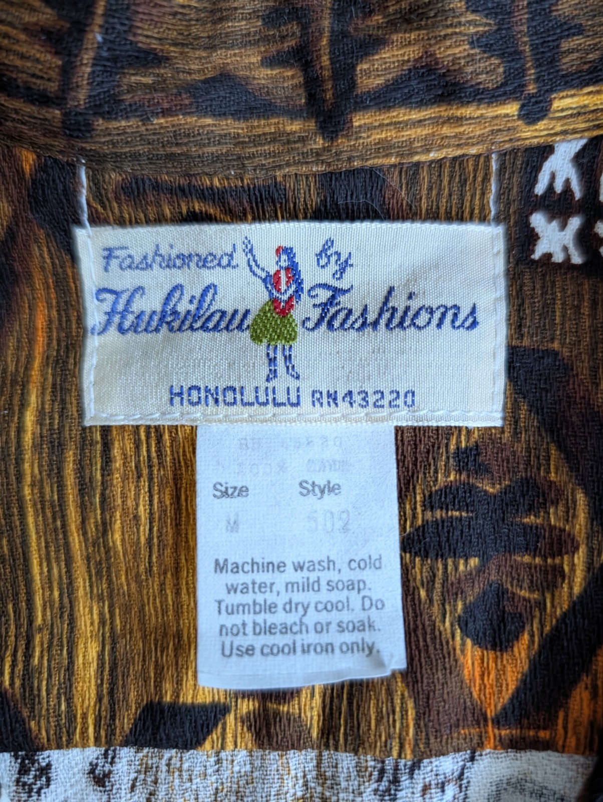 Vtg 60s Hukilau Fashions Honeymoon Set Bark Cloth Aloha Shirt M Muu Muu Dress 12