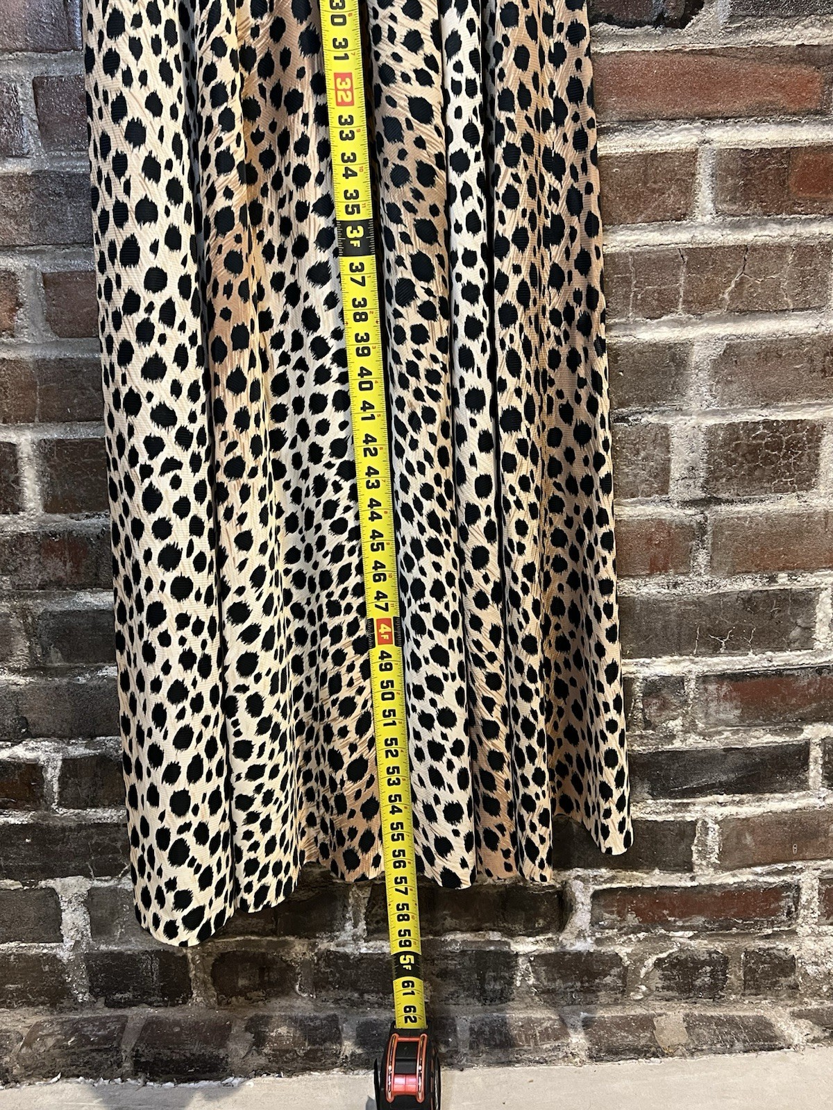 Vintage Women’s Leopard Print Dress Size 11/12