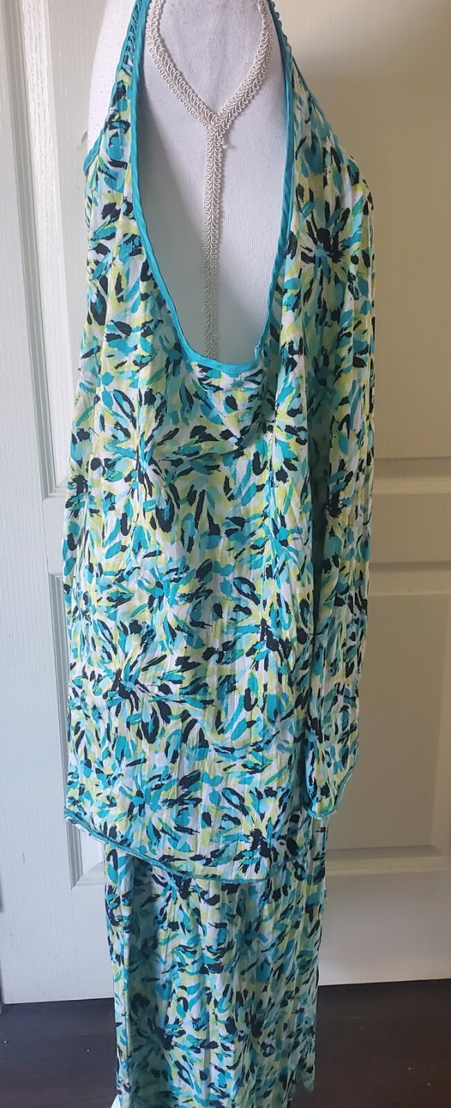 Vintage Ladies 2-Piece Plus Size Pajama Set – Celestial Dreams – Size 3X