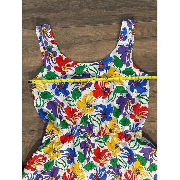 Vintage 1980s Sears Cotton Blend Sundress Women’s Size Large