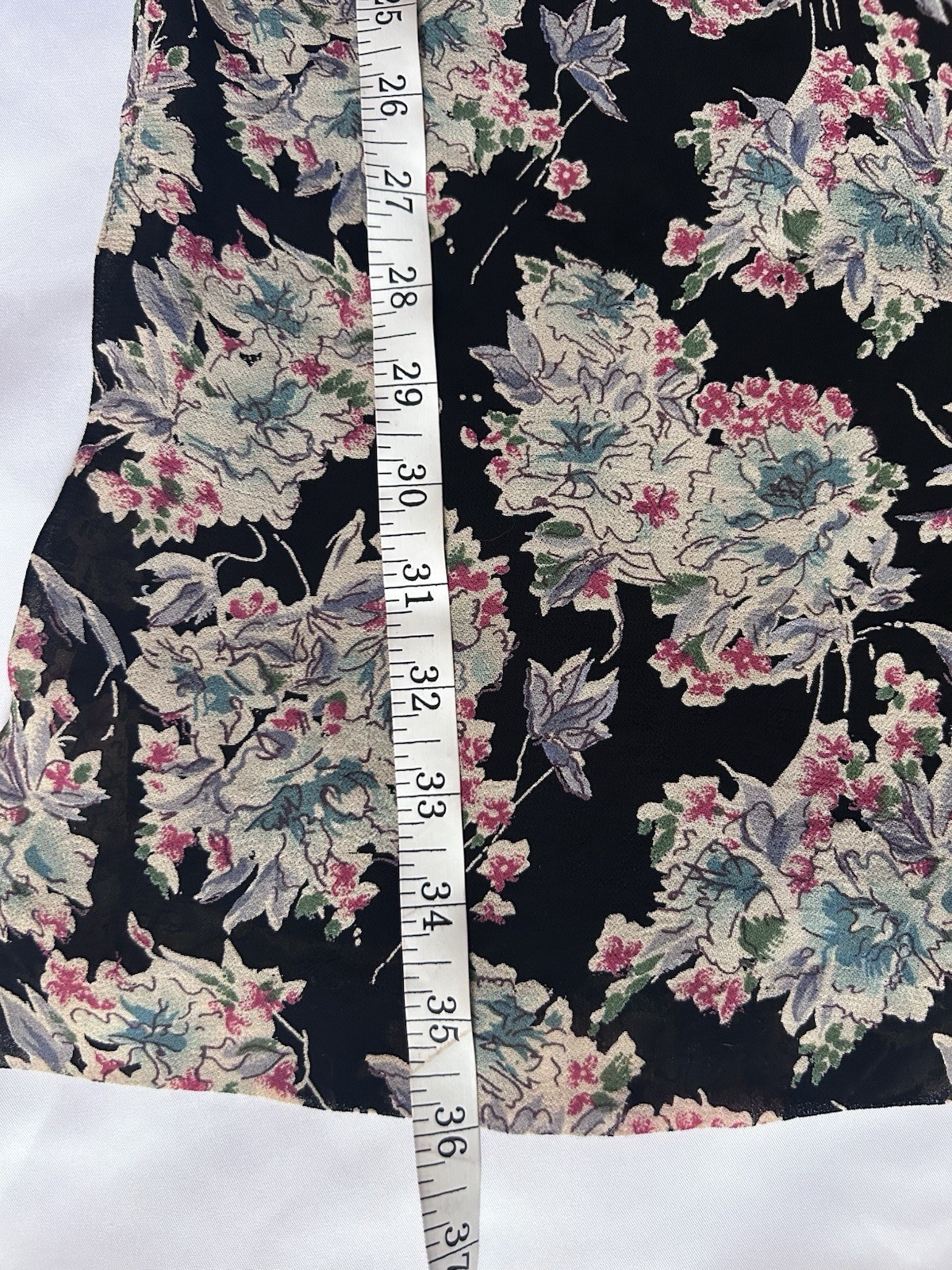 Vintage Carol Anderson California 1990s Floral Dress Size 8