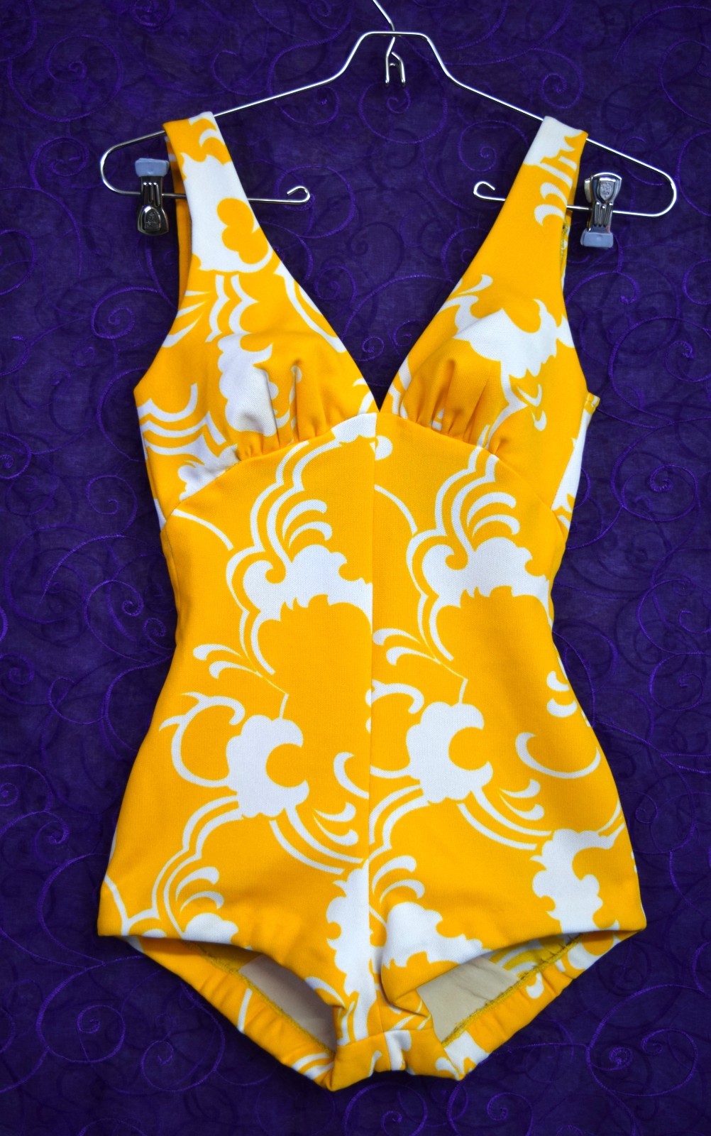 1960s VTG Bob Cunningham California Small Swimsuit Playsuit Pinup Rockabilly Mod