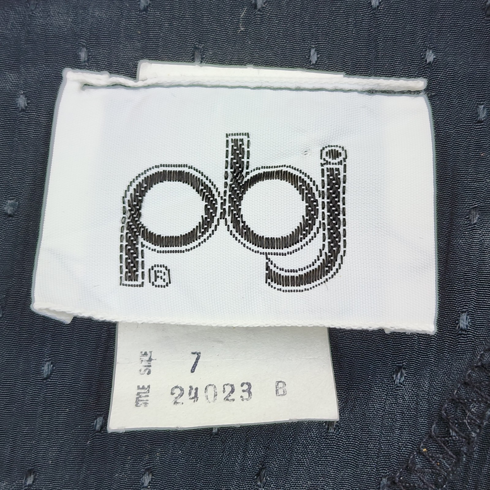 1970 80s PBJ Dress Royal Black White Colorblock Drape Neck Mod Secretary Geek