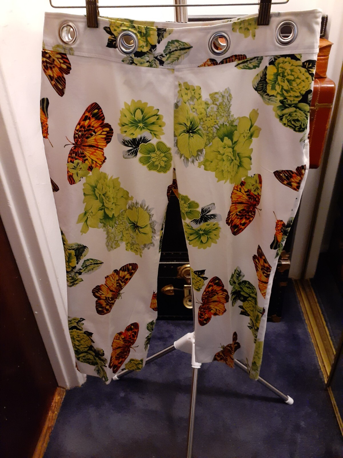 Vintage Women’s “Mod-Style” Pants Yuka Resort Brand Cotton/Spandex Size US 8