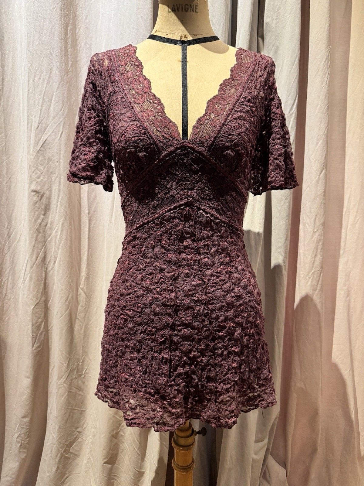 Ann Ferriday VTG Fairy Lace Mini Or Tunic S
