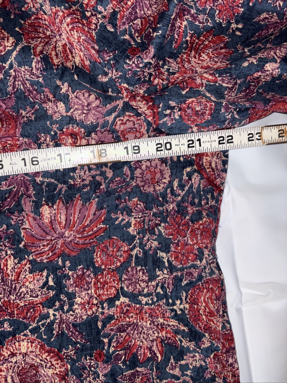 Vintage Ralph Lauren 100% Cotton Floral Country Western Shirt Sz XL Skirt Sz 8