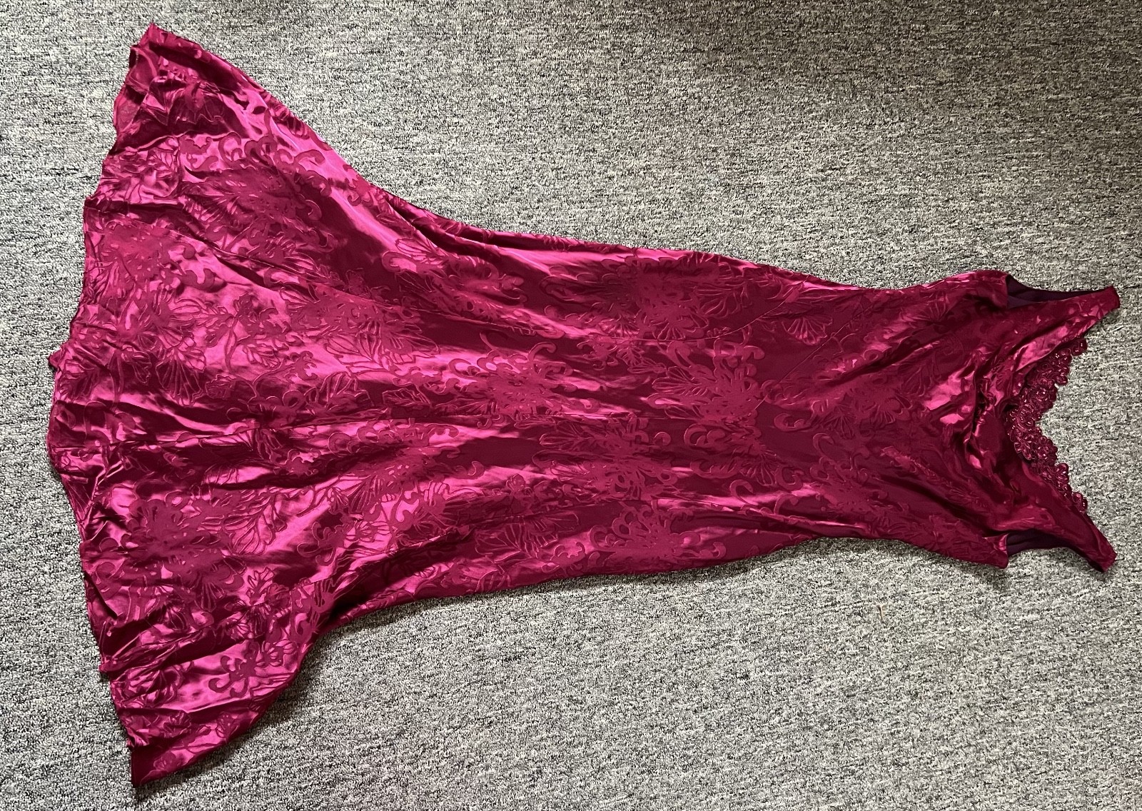 Beautiful Vintage Laura Ashley whimsygoth Red Dress
