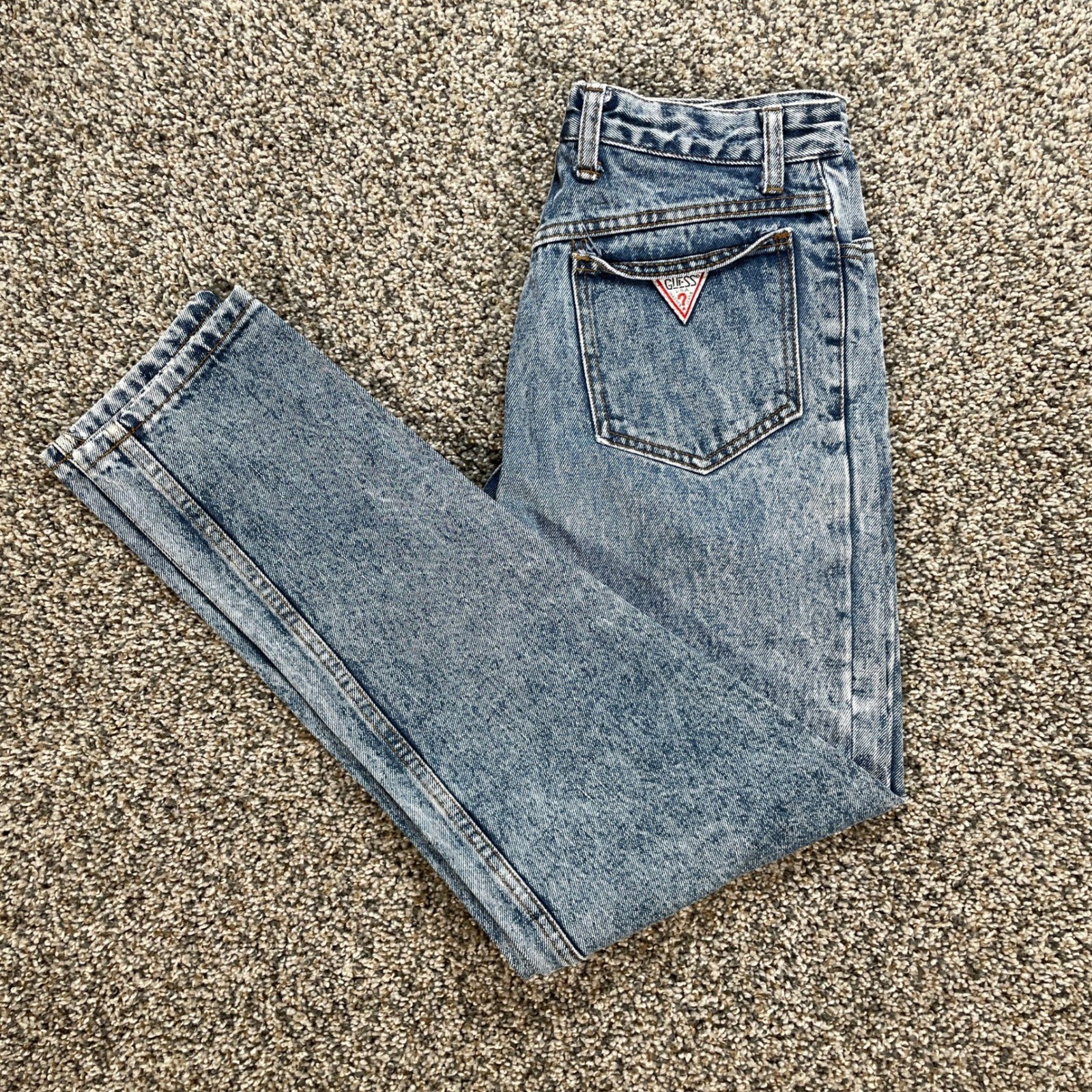 Vintage Georges Marciano for Guess Women’s 29×30 Jeans Acid Wash Tapered