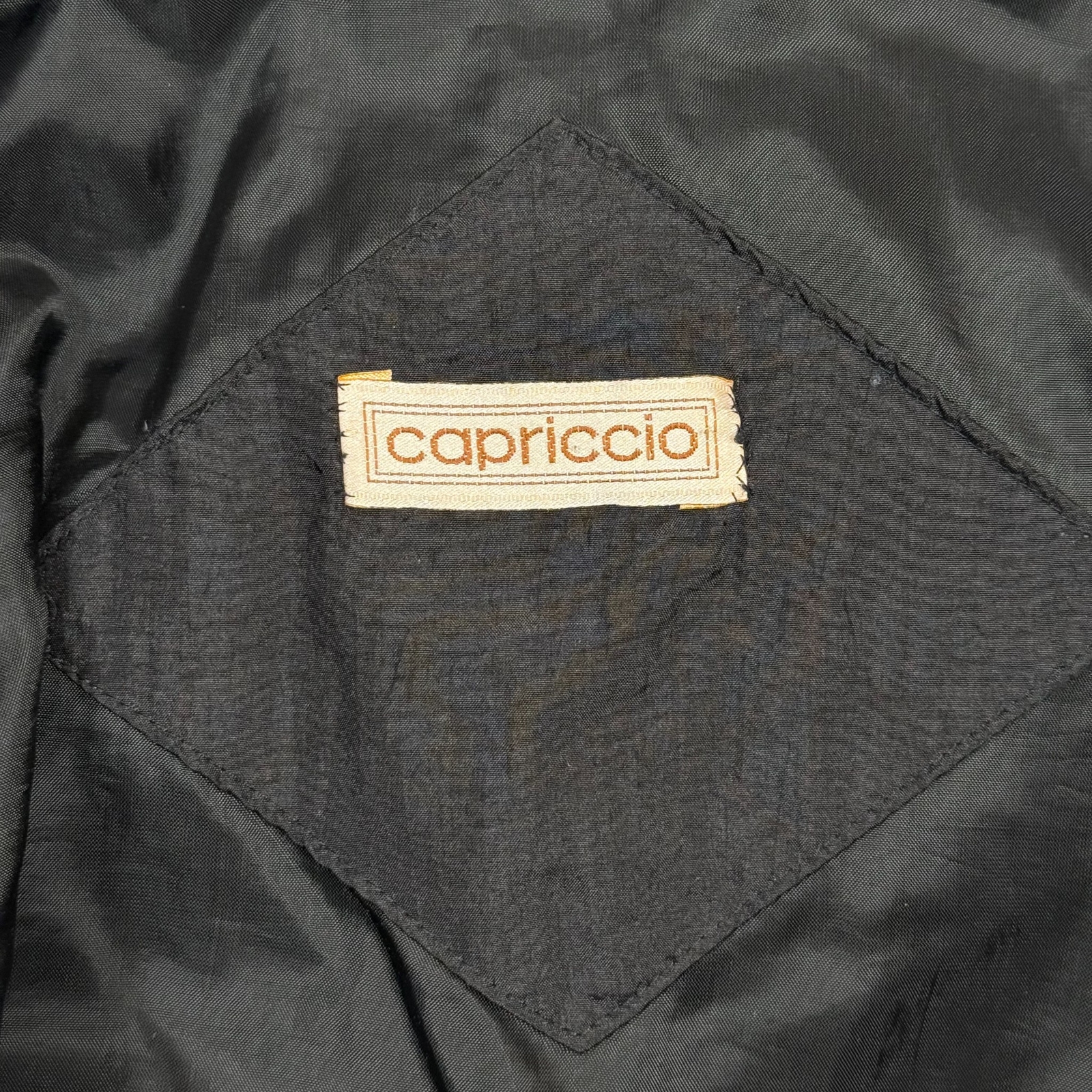 Vintage Capriccio Windbreaker Jacket Women’s Medium Paisley Print Shoulder Pads
