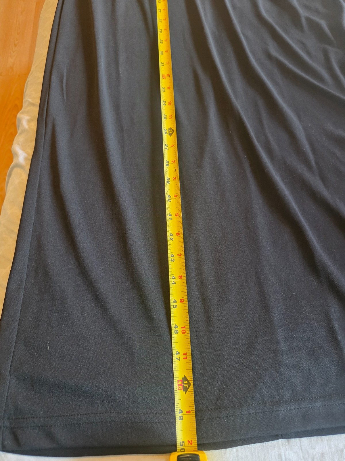 Vintage 90s Matthew & David Maxi Dress Size 16 Black Leopard Chain Back USA Made