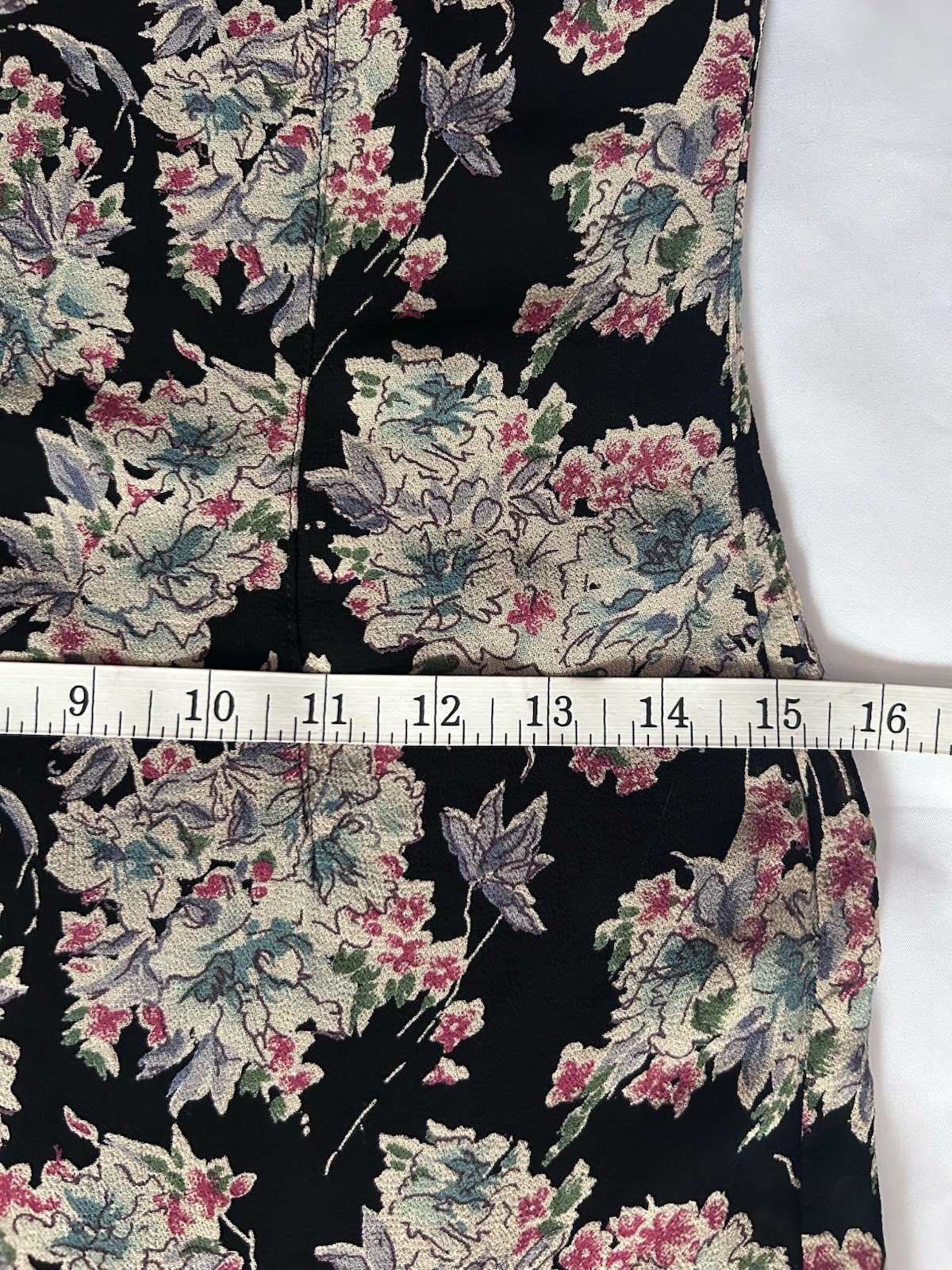 Vintage Carol Anderson California 1990s Floral Dress Size 8