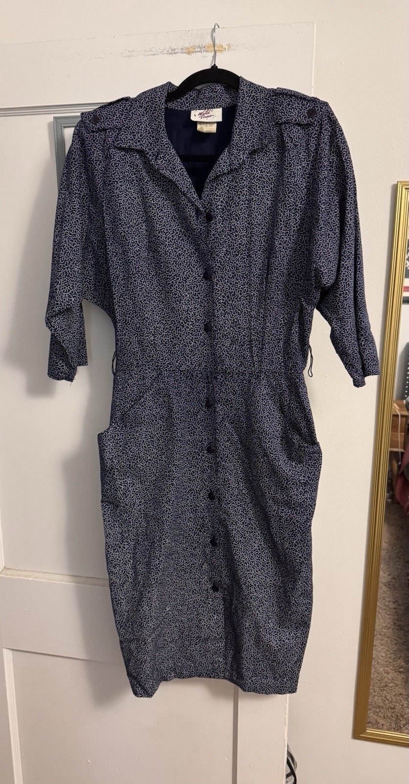 Vintage 80s Wild Dress
