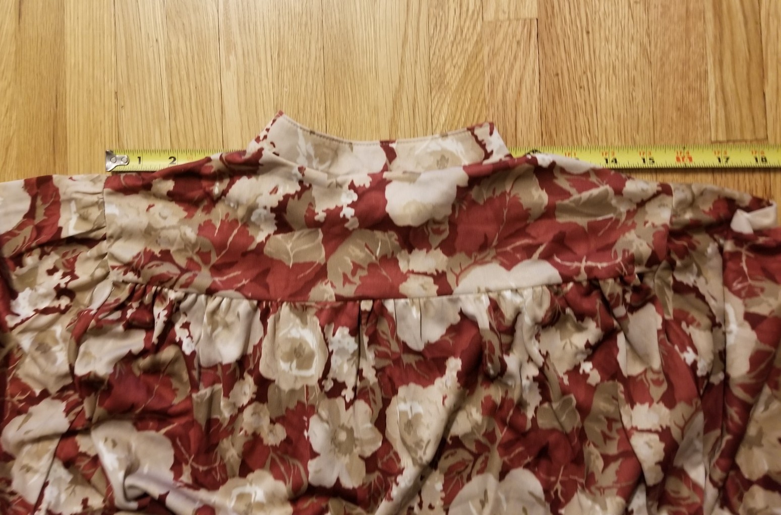 NOS Vintage 1970s SEPARATE TIMES Womens Polyester Belted Top & Pant Set L /16