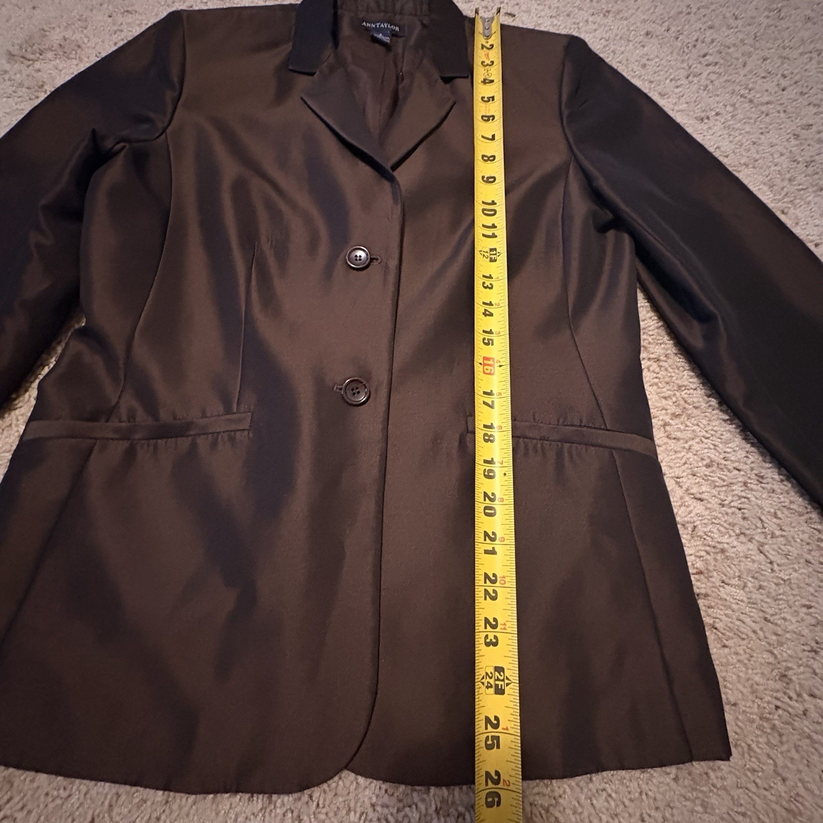 Ann Taylor Vintage 90’s Brown sequin skirt, bustier top, & jacket