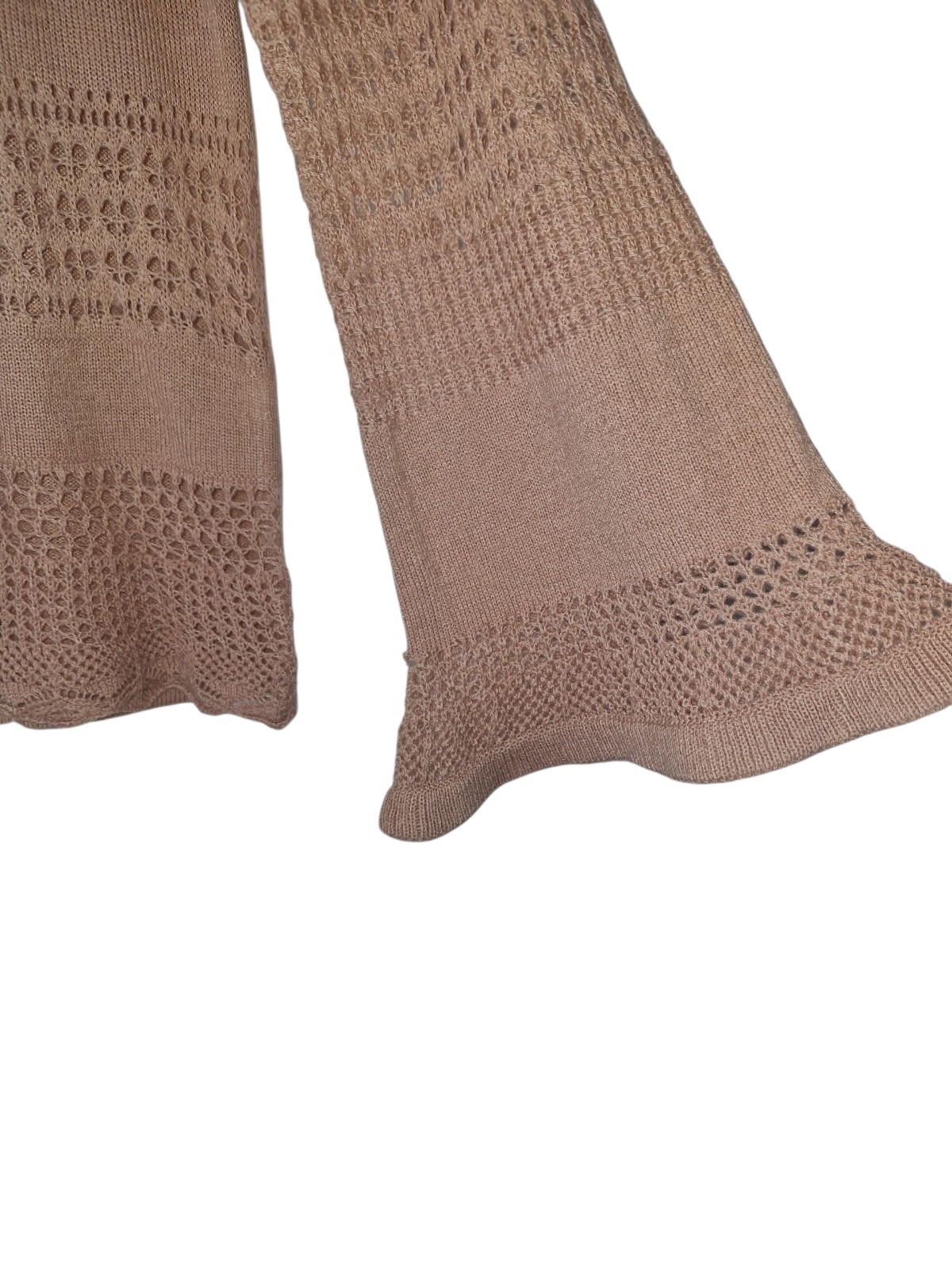 Pink Sweater/Jumper, Lace Knit Detail S M AU12/US 8/UK 40