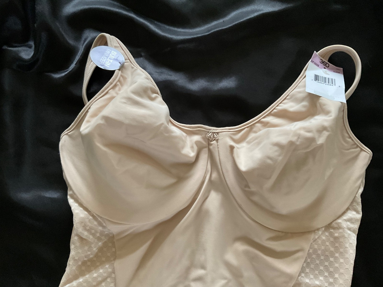 BALI All in One Girdle ShapeWear Stretch Bodysuit Size 36D NWT