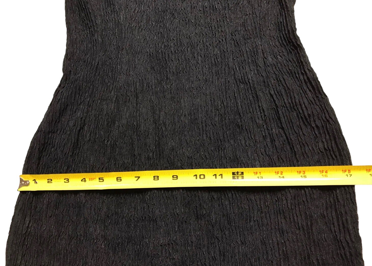Vintage 80s Leslie Fay Petite Smocked Sequin Black Dress Short Sleeve 4 P Small
