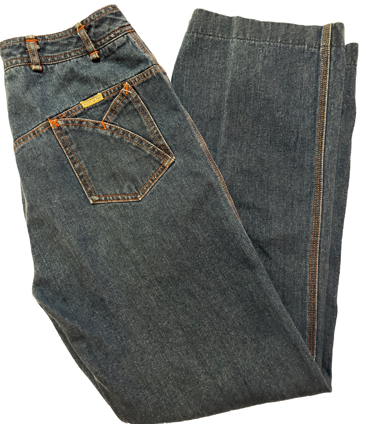 True Vintage Vintage N’est Ce Pas? Womens 70s 1970s Size 26×27 High Waisted