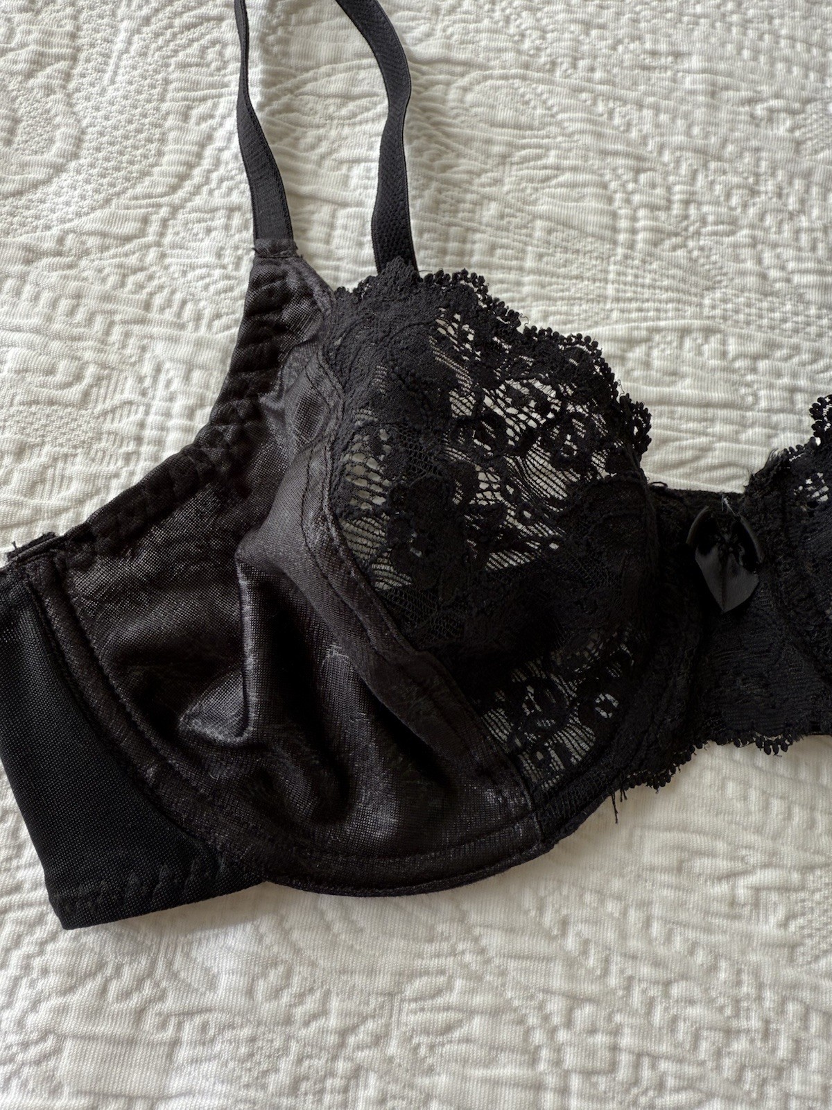 NWT Vintage CACHAREL 36B Bra Underwire Designer Lingerie 1980’s Deadstock NOS