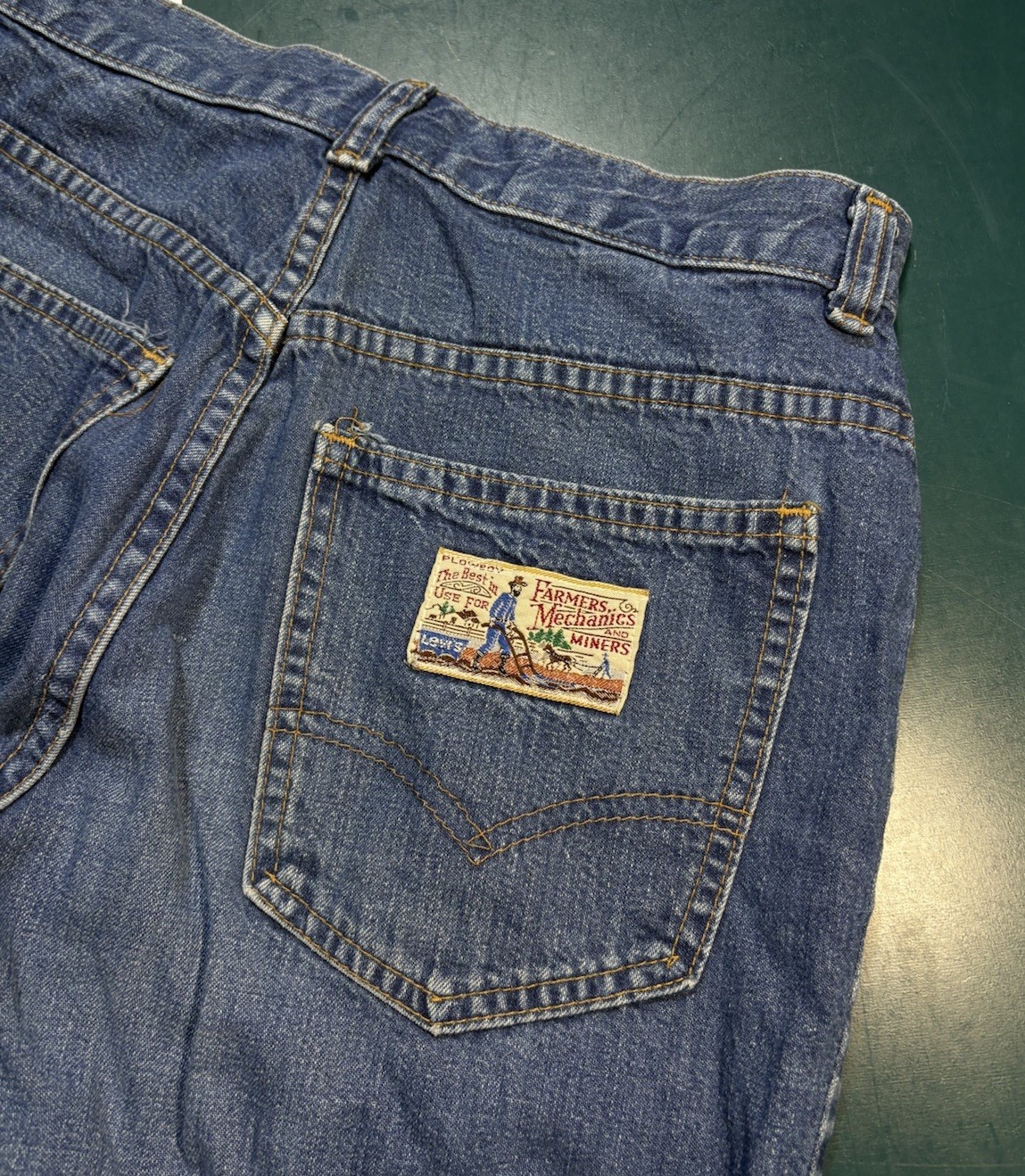 Vintage Levi’s Plowboy Jeans Size 26×27 Farmers Mechanics and Miners Western 70s
