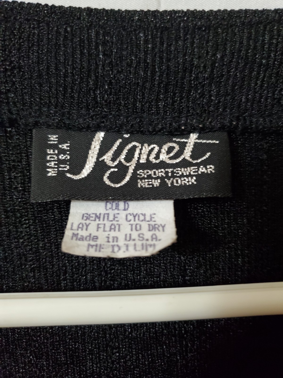 Vintage Signet Sportswear New York Blouse Skirt Set Women’s Size 8 2 Piece USA